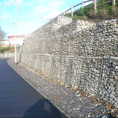 堤坡防护墙（石笼网）