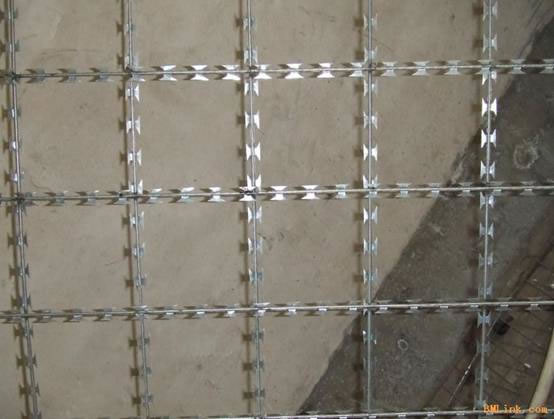 焊接式刀片防护网