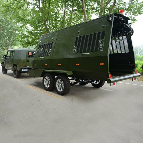 刀片刺網(wǎng)布障車