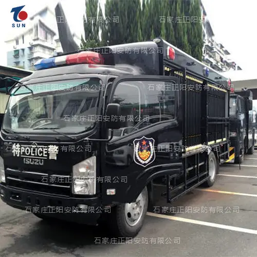 警用板网布障车